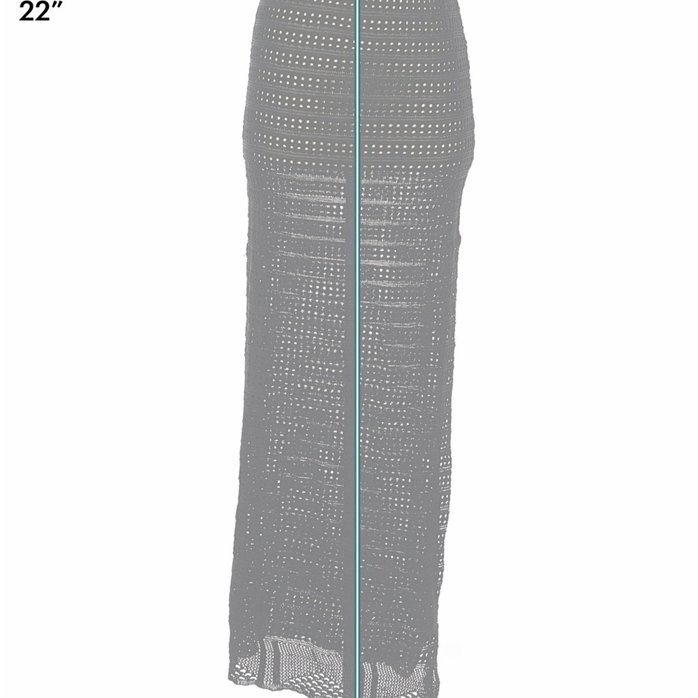 Lulu's Black Crochet Maxi Skirt - Picture 7 of 7